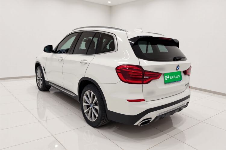 Used BMW X3 2021 xDrive25i Luxury Package Rear Left 45 Deg