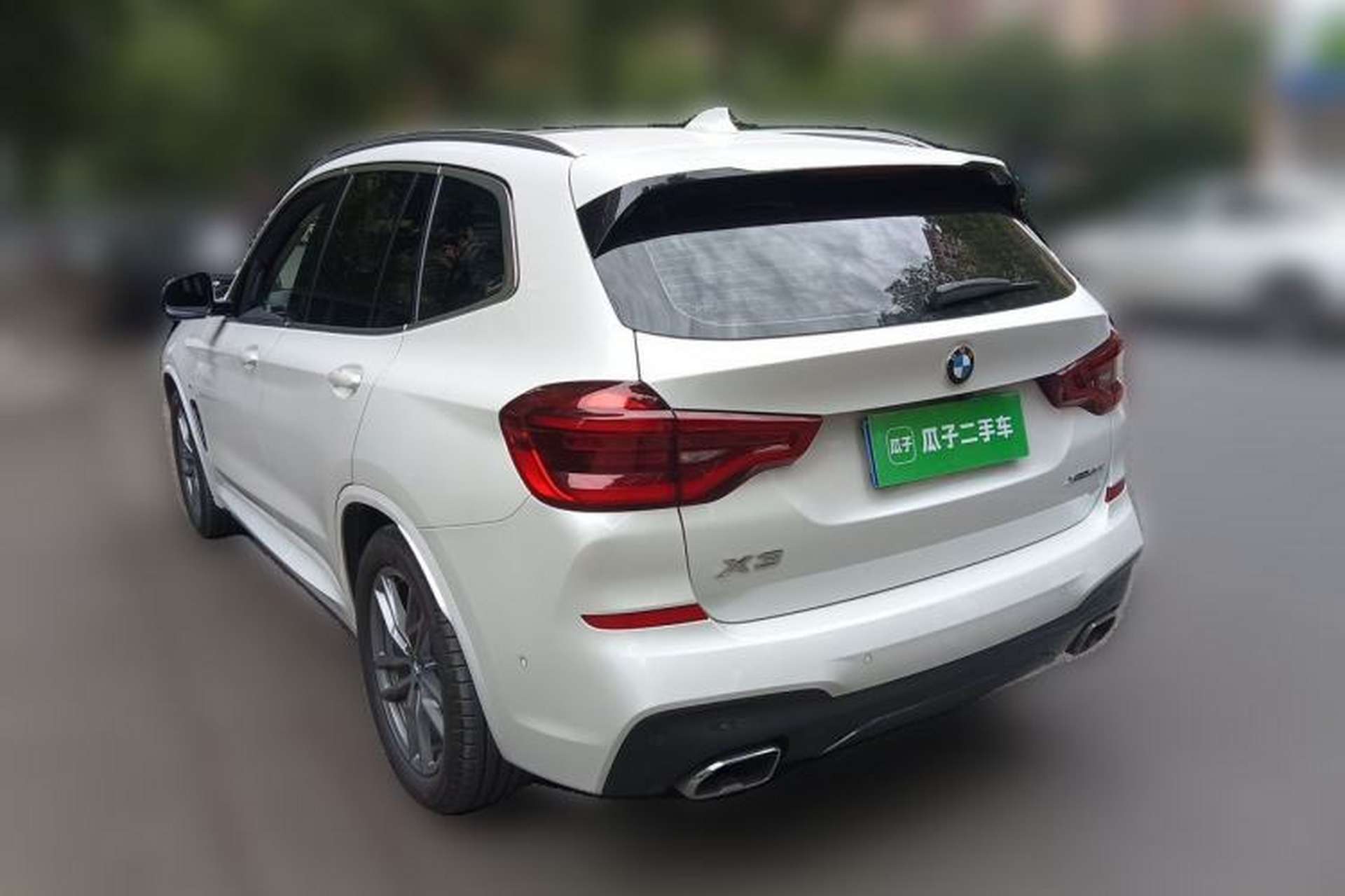 Used BMW X3 2021 xDrive28i M Sport Package Rear Left 45 Deg