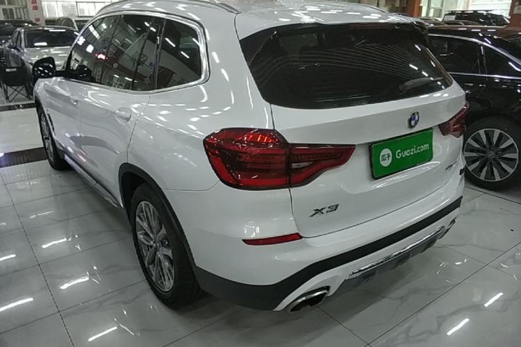 Used BMW X3 2021 xDrive25i Luxury Package Rear Left 45 Deg