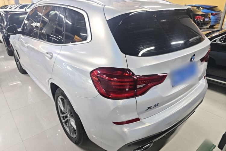 Used BMW X3 2021 xDrive30i Luxury Model with M Sport Package Rear Left 45 Deg