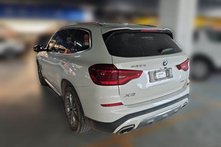 Used BMW X3 2021 xDrive25i Luxury Package Rear Left 45 Deg