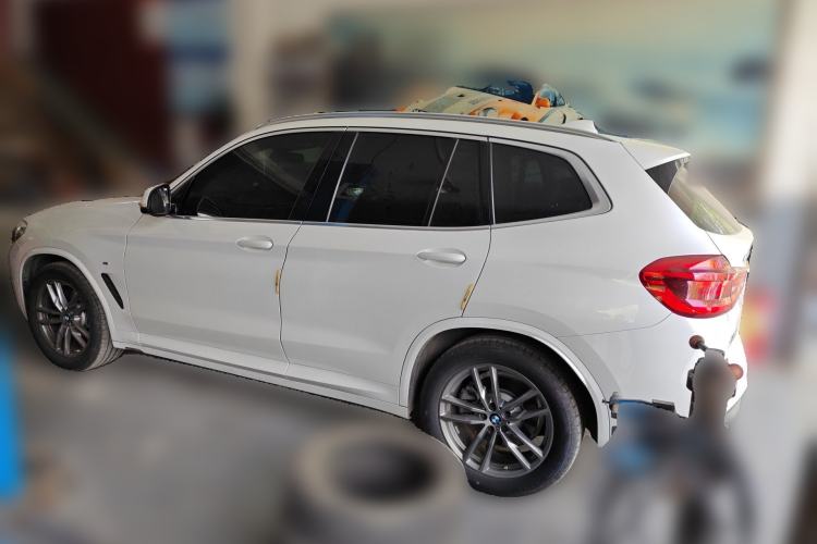 Used BMW X3 2021 xDrive25i M Sport Package Rear Left 45 Deg