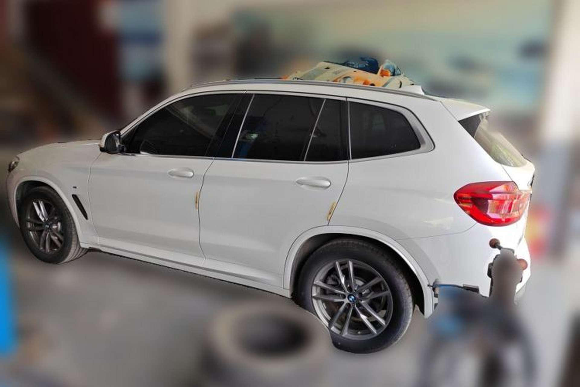 Used BMW X3 2021 xDrive25i M Sport Package Rear Left 45 Deg