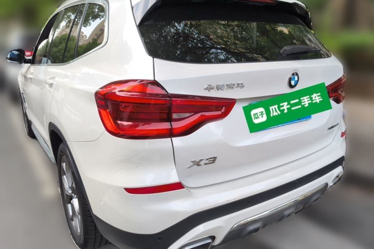 Used BMW X3 2021 xDrive28i Luxury Package Rear Left 45 Deg