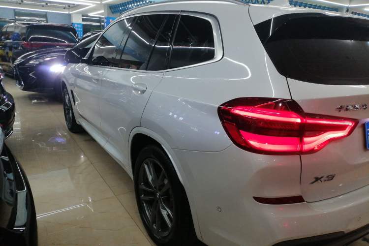 Used BMW X3 2021 xDrive28i M Sport Package Rear Left 45 Deg
