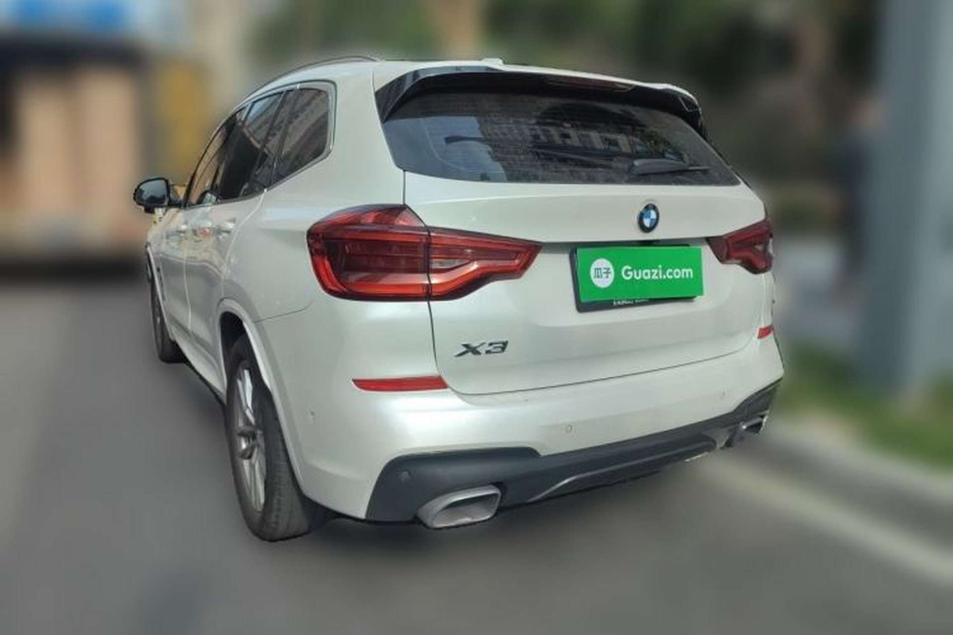 Used BMW X3 2021 xDrive25i M Sport Package Rear Left 45 Deg