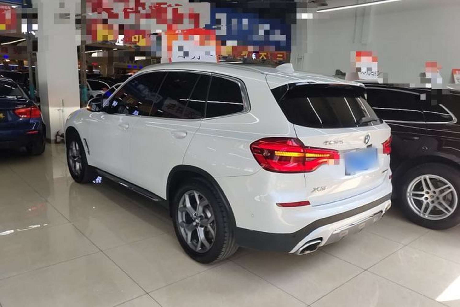 Used BMW X3 2021 xDrive28i Luxury Package Rear Left 45 Deg