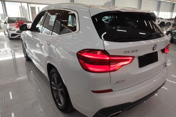 Used BMW X3 2021 xDrive28i M Sport Package Rear Left 45 Deg