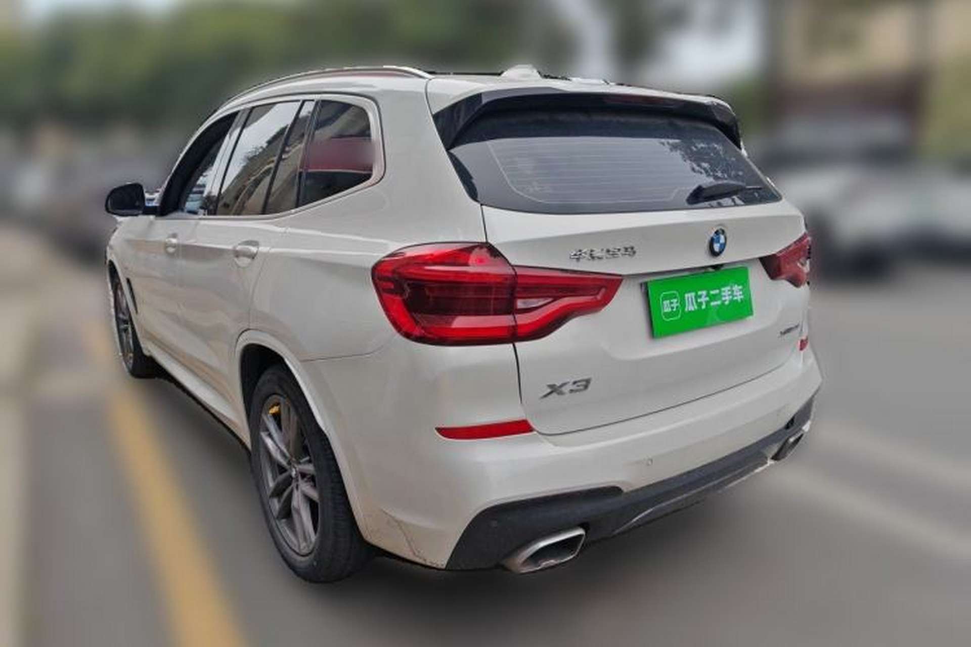 Used BMW X3 2021 xDrive25i M Sport Package Rear Left 45 Deg