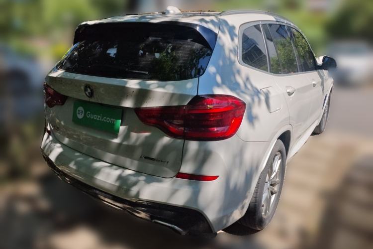 Used BMW X3 2021 xDrive25i M Sport Package Rear Right 45 Deg