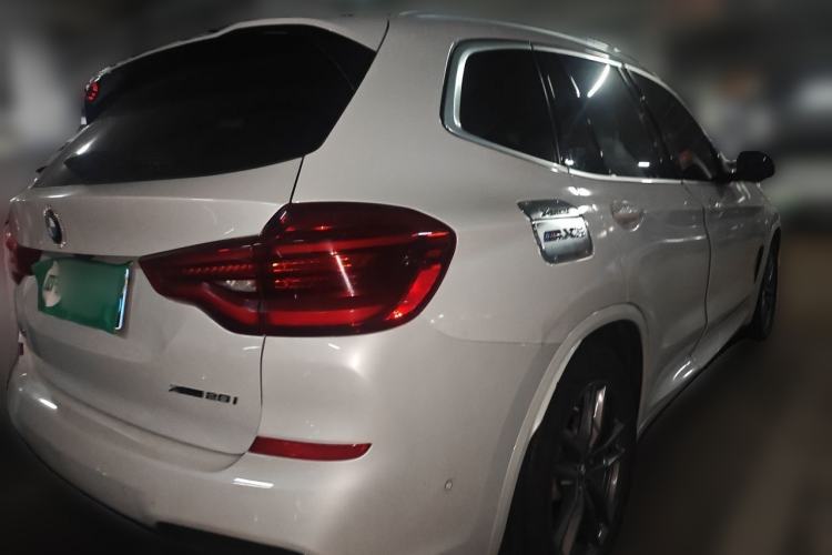 Used BMW X3 2021 xDrive28i M Sport Package Rear Right 45 Deg