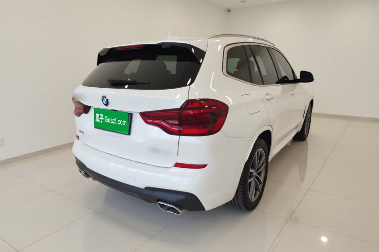Used BMW X3 2021 xDrive25i Luxury Package Rear Right 45 Deg