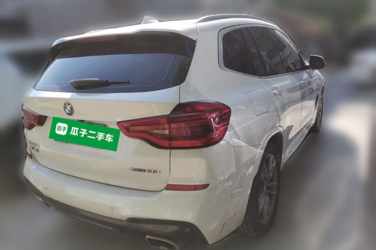Used BMW X3 2021 xDrive25i Luxury Package Rear Right 45 Deg