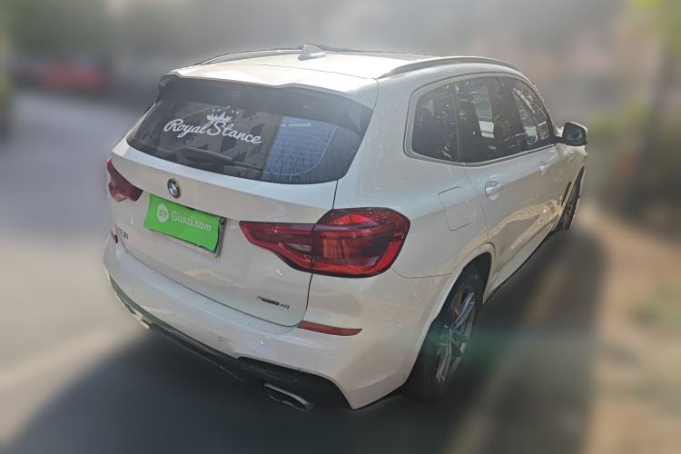 Used BMW X3 2021 xDrive25i M Sport Package Rear Right 45 Deg