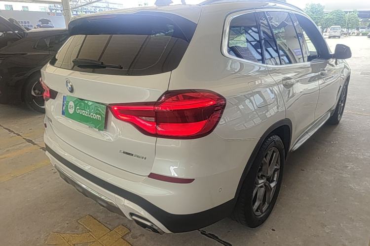 Used BMW X3 2021 xDrive28i Luxury Package Rear Right 45 Deg