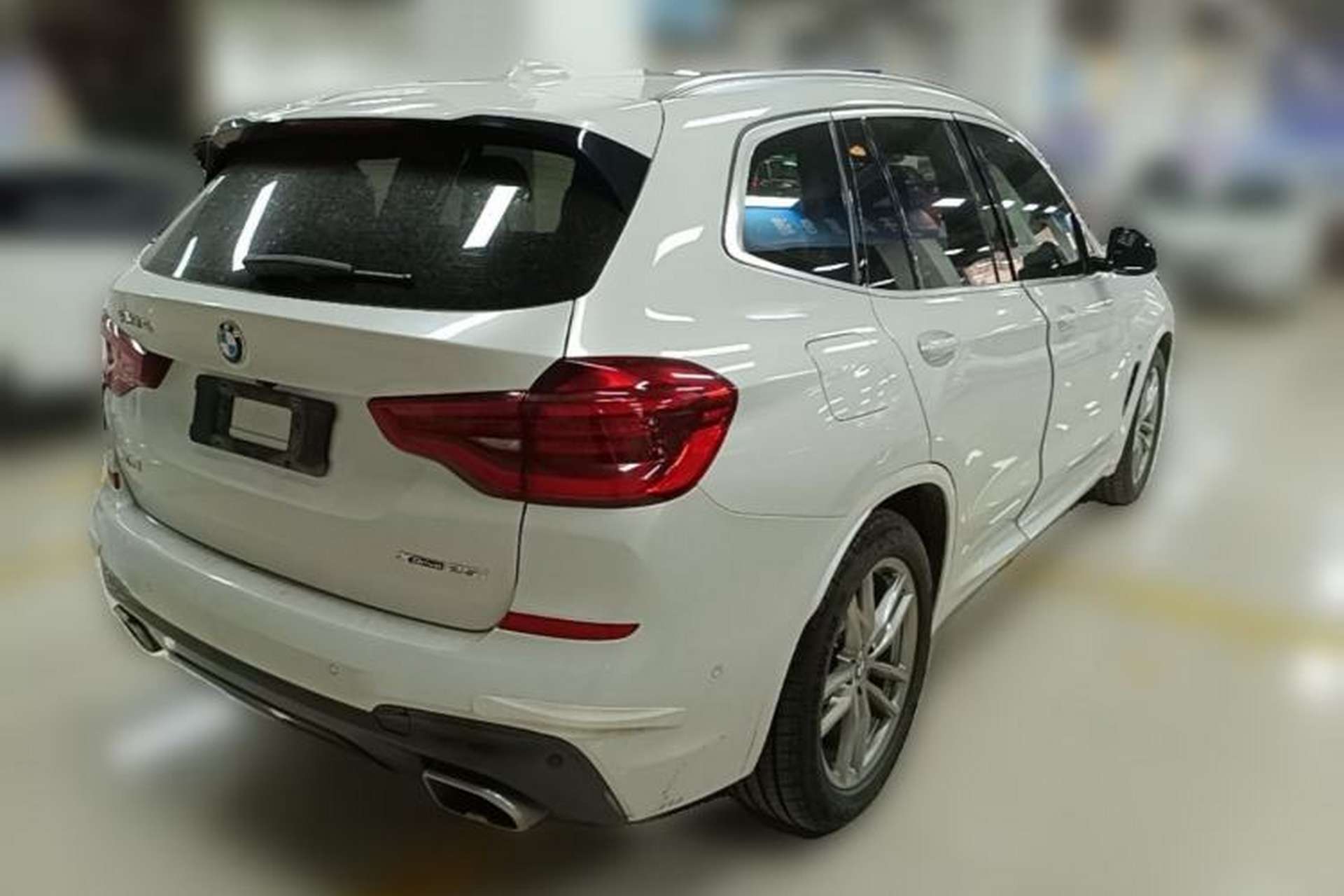 Used BMW X3 2021 Restyled xDrive25i M Sport Package Rear Right 45 Deg