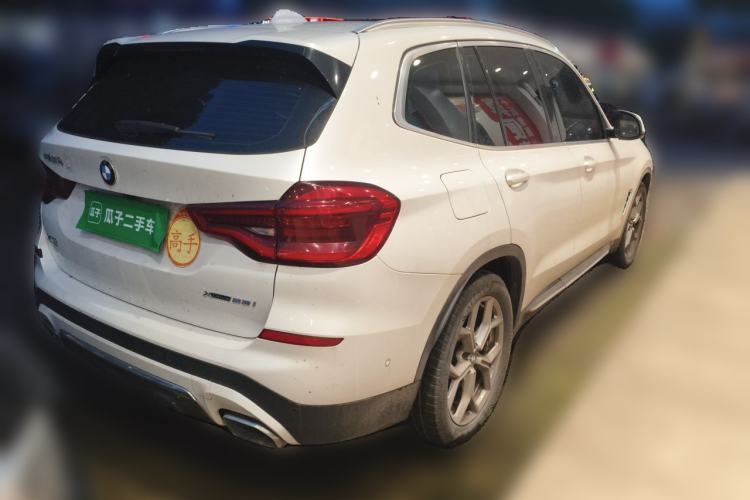 Used BMW X3 2021 xDrive28i Luxury Package Rear Right 45 Deg
