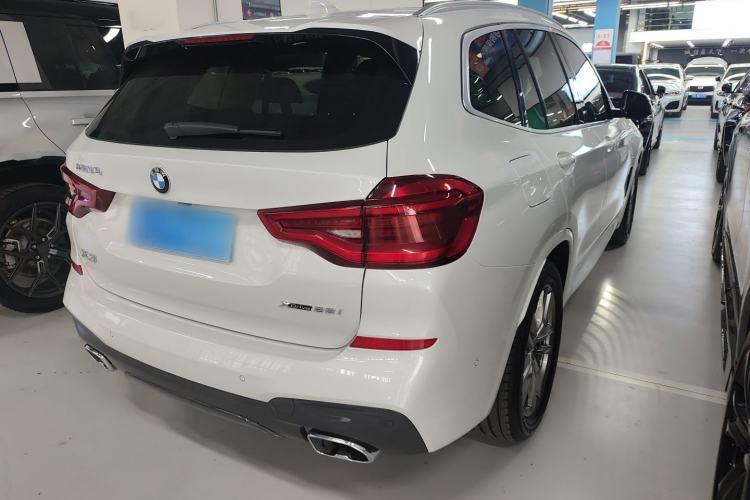 Used BMW X3 2021 Restyled xDrive30i Leading Edition M Sport Package Rear Right 45 Deg