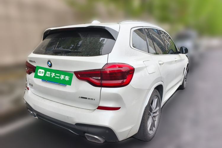 Used BMW X3 2021 xDrive25i M Sport Package Rear Right 45 Deg