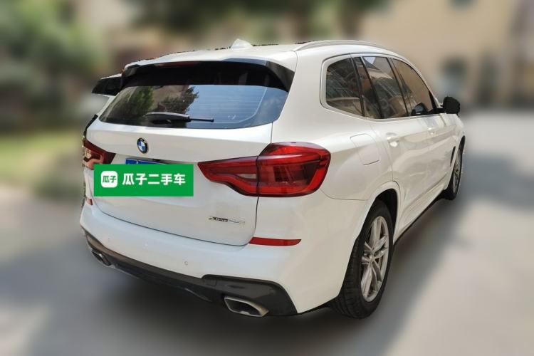 Used BMW X3 2021 xDrive25i M Sport Package Rear Right 45 Deg