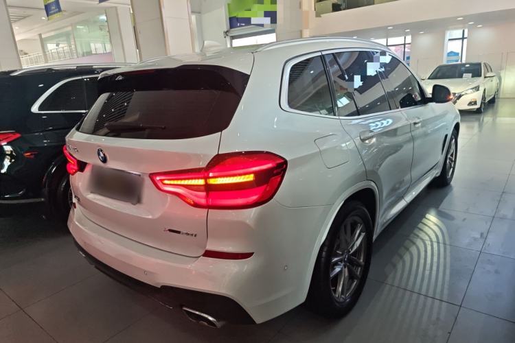 Used BMW X3 2021 xDrive28i M Sport Package Rear Right 45 Deg