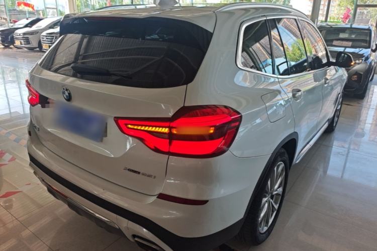 Used BMW X3 2021 xDrive25i Luxury Package Rear Right 45 Deg