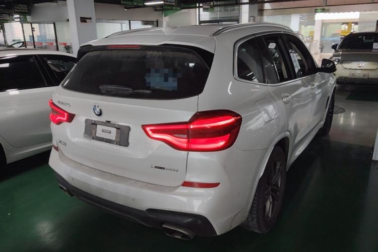 Used BMW X3 2021 xDrive28i M Sport Package Rear Right 45 Deg