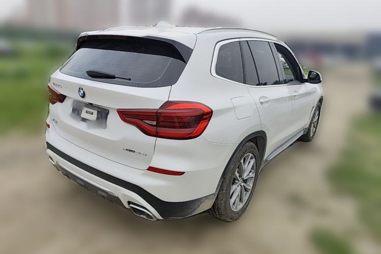 Used BMW X3 2021 xDrive25i Luxury Package Rear Right 45 Deg