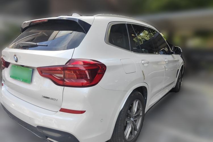 Used BMW X3 2021 xDrive25i M Sport Package Rear Right 45 Deg