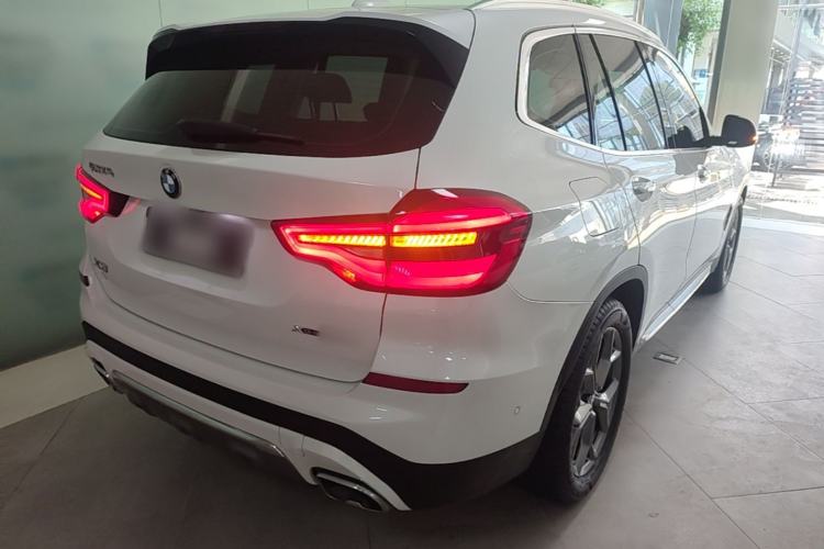 Used BMW X3 2021 xDrive28i Luxury Package Rear Right 45 Deg