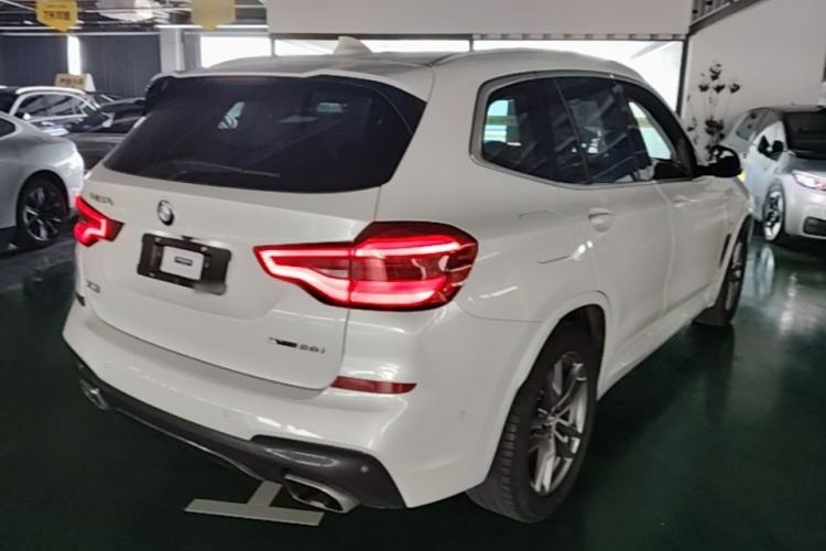 Used BMW X3 2021 xDrive28i M Sport Package Rear Right 45 Deg