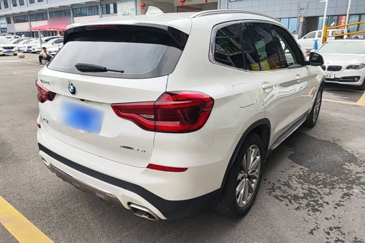 Used BMW X3 2021 xDrive25i Luxury Package Rear Right 45 Deg