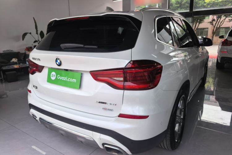 Used BMW X3 2021 xDrive28i Luxury Package Rear Right 45 Deg
