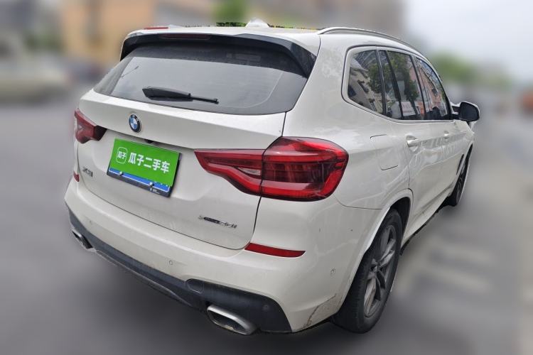 Used BMW X3 2021 xDrive28i M Sport Package Rear Right 45 Deg