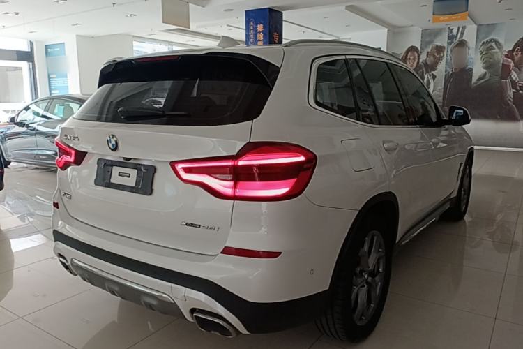 Used BMW X3 2021 xDrive28i Luxury Package Rear Right 45 Deg