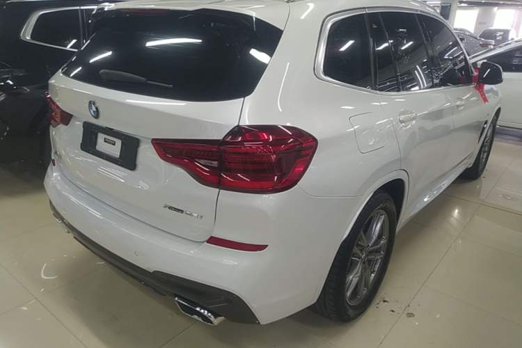 Used BMW X3 2021 xDrive25i M Sport Package Rear Right 45 Deg