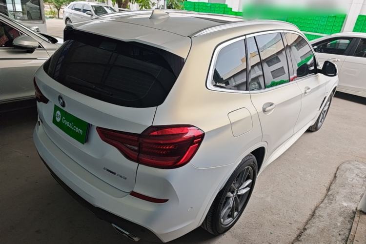 Used BMW X3 2021 Restyled xDrive25i M Sport Package Rear Right 45 Deg