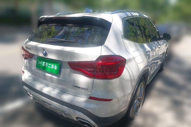 Used BMW X3 2021 xDrive25i Luxury Package Rear Right 45 Deg