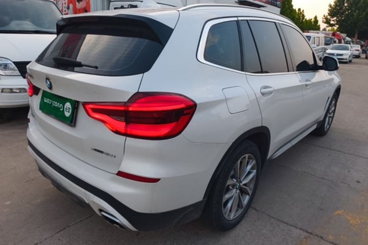 Used BMW X3 2021 Facelift xDrive25i Luxury Package Rear Right 45 Deg
