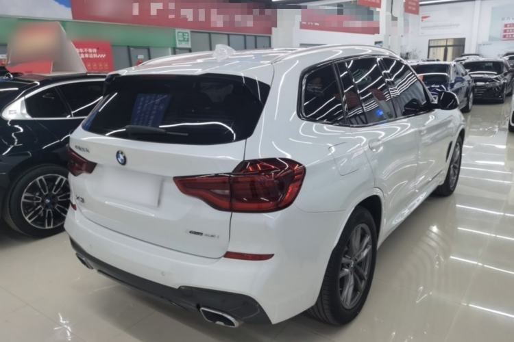 Used BMW X3 2021 xDrive25i M Sport Package Rear Right 45 Deg