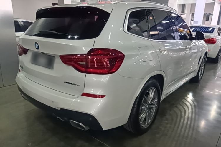 Used BMW X3 2021 xDrive25i M Sport Package Rear Right 45 Deg