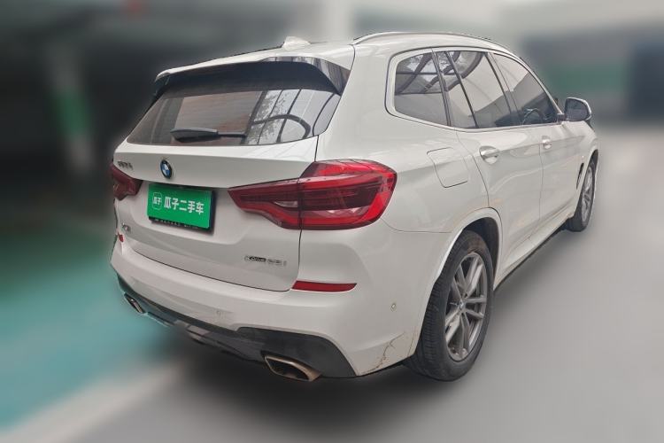 Used BMW X3 2021 xDrive28i M Sport Package Rear Right 45 Deg