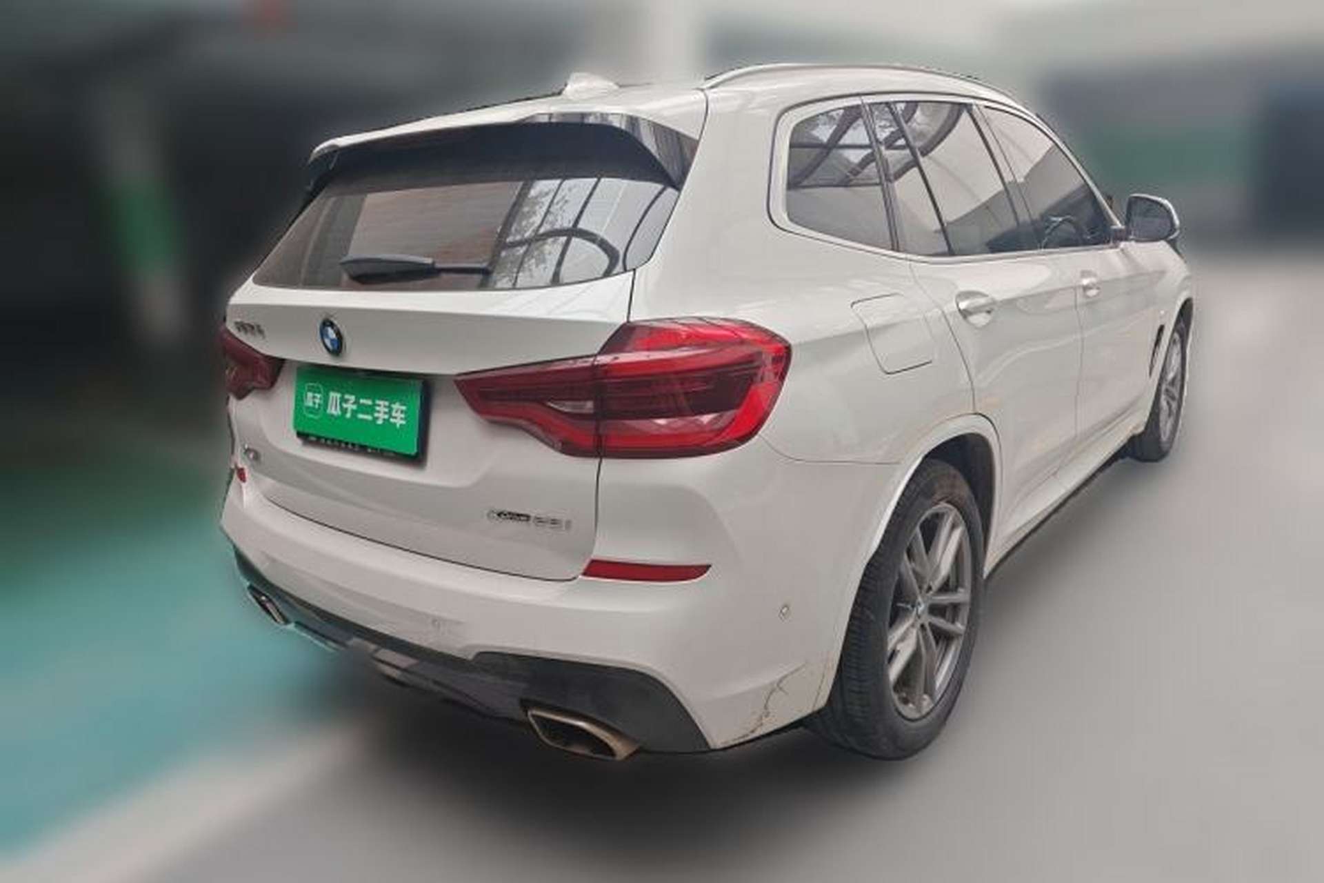 Used BMW X3 2021 xDrive28i M Sport Package Rear Right 45 Deg