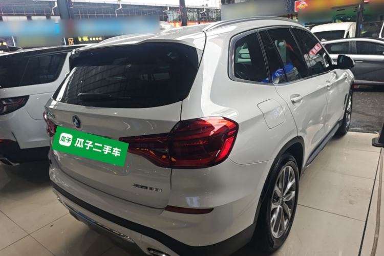 Used BMW X3 2021 xDrive25i Luxury Package Rear Right 45 Deg