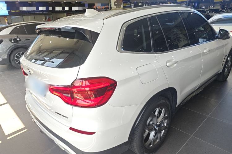Used BMW X3 2021 xDrive28i Luxury Package Rear Right 45 Deg