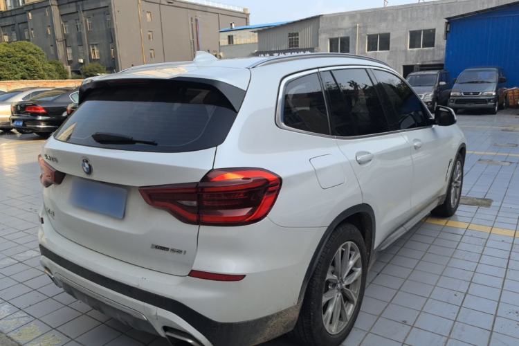 Used BMW X3 2021 xDrive25i Luxury Package Rear Right 45 Deg
