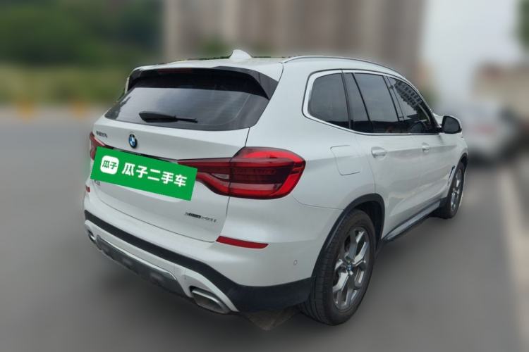 Used BMW X3 2021 Facelift xDrive28i Luxury Package Rear Right 45 Deg
