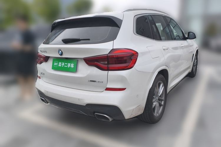 Used BMW X3 2021 xDrive28i M Sport Package Rear Right 45 Deg