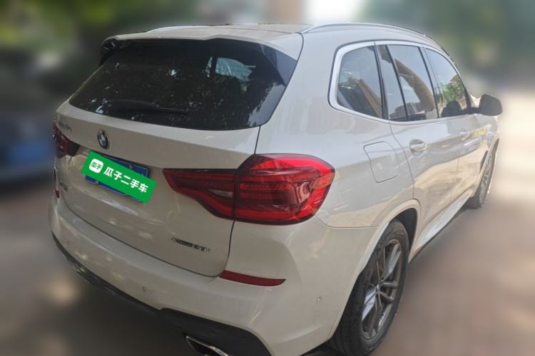 Used BMW X3 2021 xDrive28i M Sport Package Rear Right 45 Deg