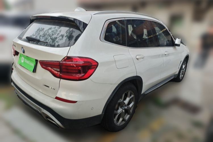 Used BMW X3 2021 xDrive28i Luxury Package Rear Right 45 Deg